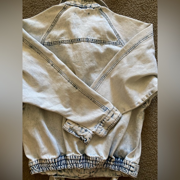 Forever 21 Moto Jean Jacket - Picture 8 of 8